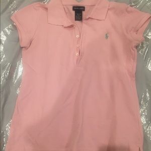 Pink Polo Ralph Lauren girl’s polo